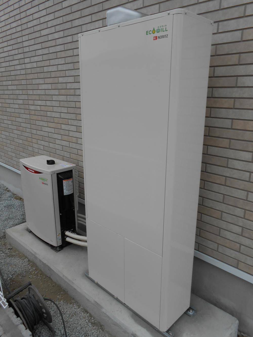 Other Equipment. Make electricity at home, Using the waste heat of the power generation in the hot water supply and heating