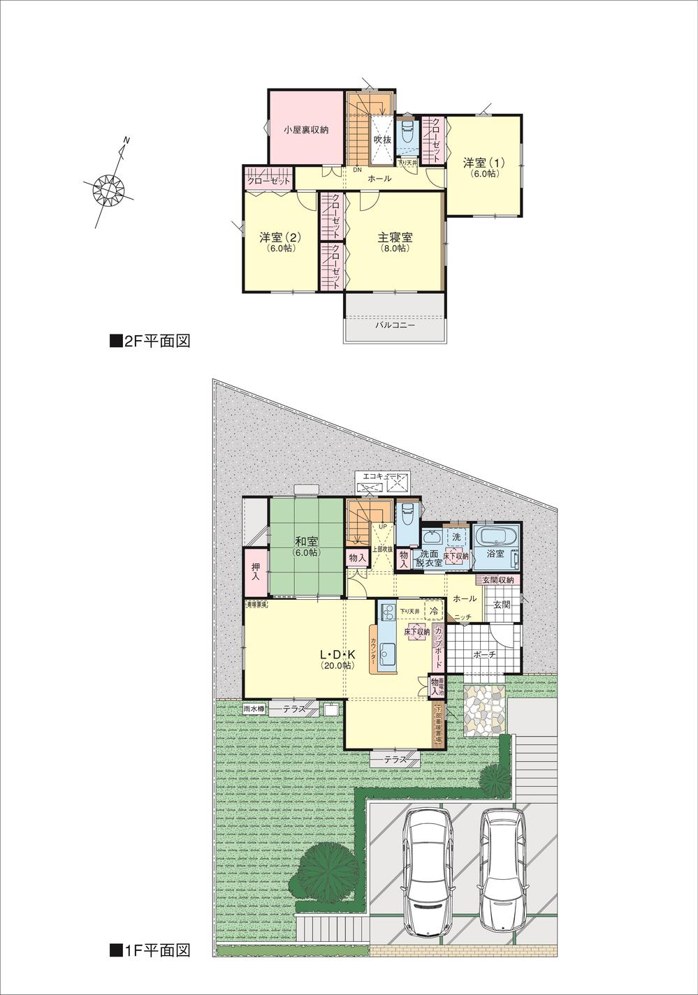 Floor plan. (No.17), Price 31,200,000 yen, 4LDK, Land area 226.97 sq m , Building area 116.75 sq m