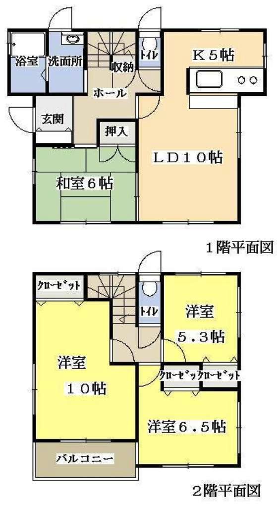 Floor plan. 21.5 million yen, 4LDK, Land area 219.73 sq m , Building area 102.08 sq m parking space is available 3 cars. 