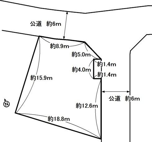 Compartment figure. Land price 5.2 million yen, Land area 272.3 sq m