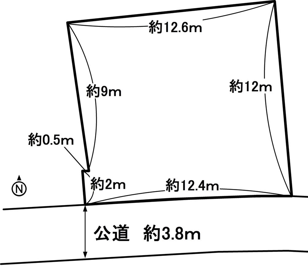 Compartment figure. Land price 1.8 million yen, Land area 140.56 sq m