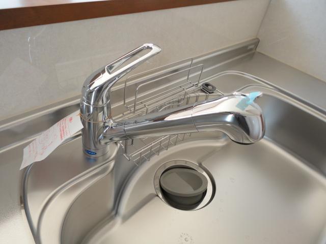 Kitchen. Water purifier built-in faucet