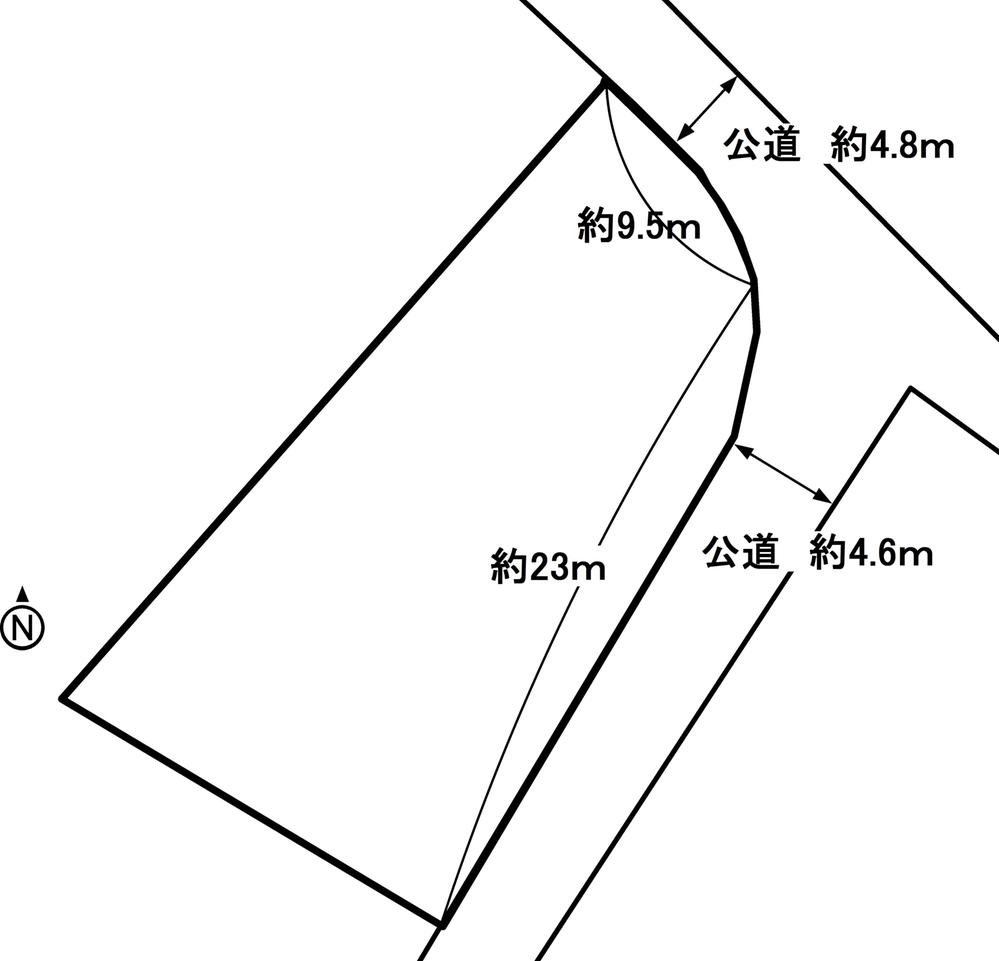 Compartment figure. Land price 3.5 million yen, Land area 359 sq m