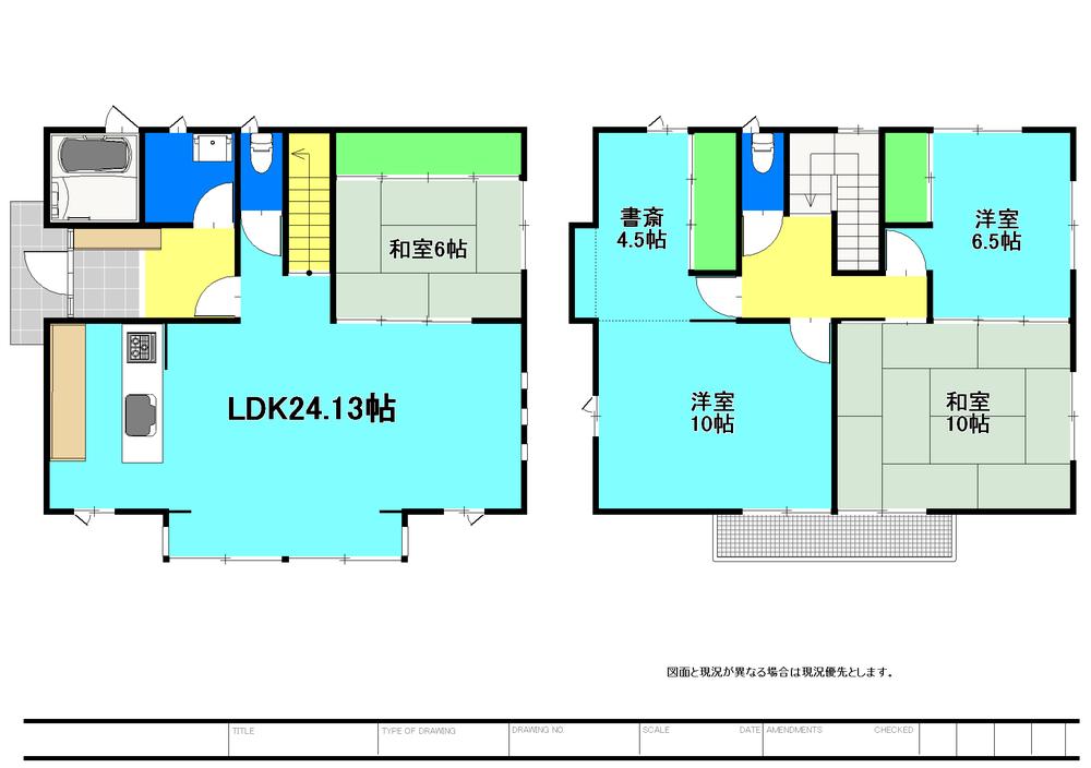 Floor plan. 30.5 million yen, 4LDK, Land area 317.94 sq m , Building area 136.63 sq m