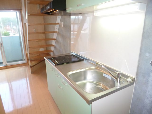 Kitchen. It is with hot water supply.