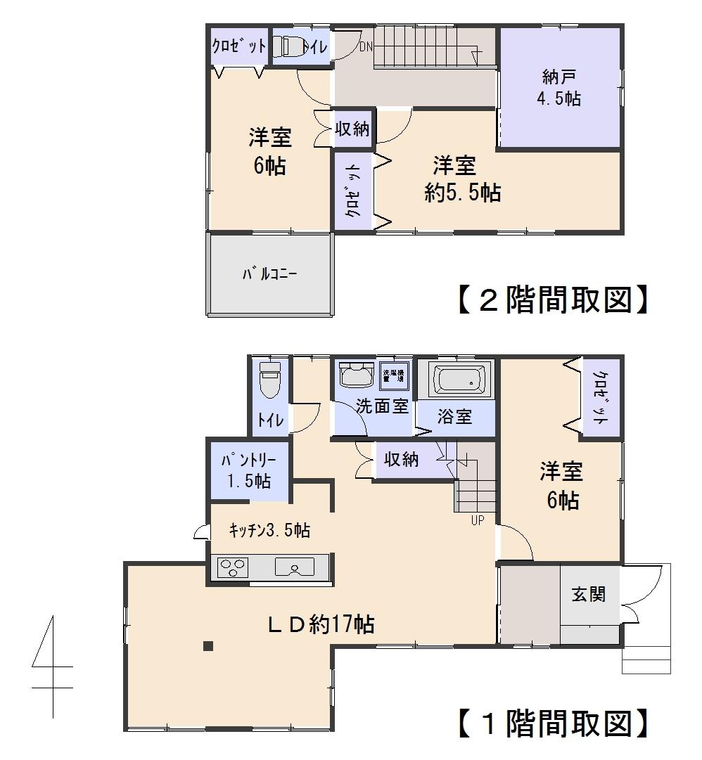 Floor plan. 25,800,000 yen, 3LDK, Land area 248.19 sq m , Building area 109.3 sq m