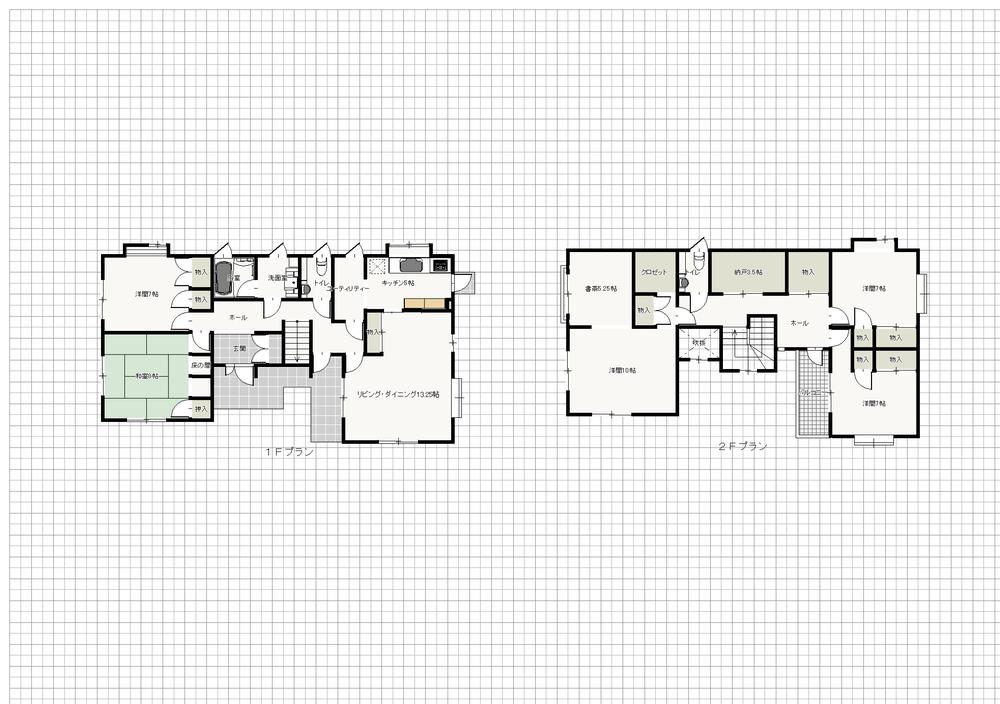 Floor plan. 100 million 14.8 million yen, 5LDK, Land area 748.88 sq m , Building area 176 sq m