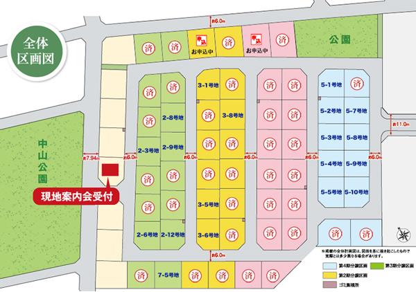 Compartment figure. Land prices -  ※ Sales compartment Figure