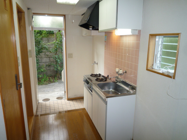 Kitchen. The photograph is a corner room.