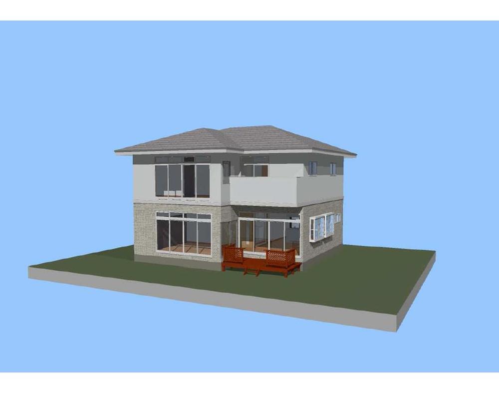 Building plan example (Perth ・ appearance). Building plan example building price 12 million yen, Building area 105 sq m