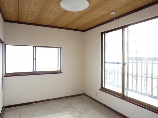 Other introspection. Second floor Japanese-style room. Shi replacement tatami, Reborn in a brighter room. 