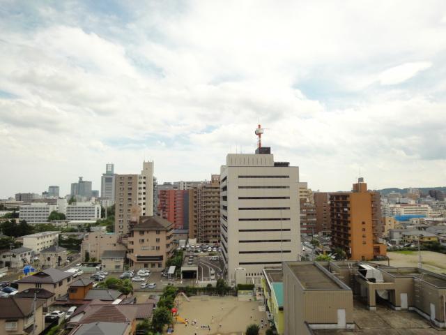 Balcony. View from the balcony