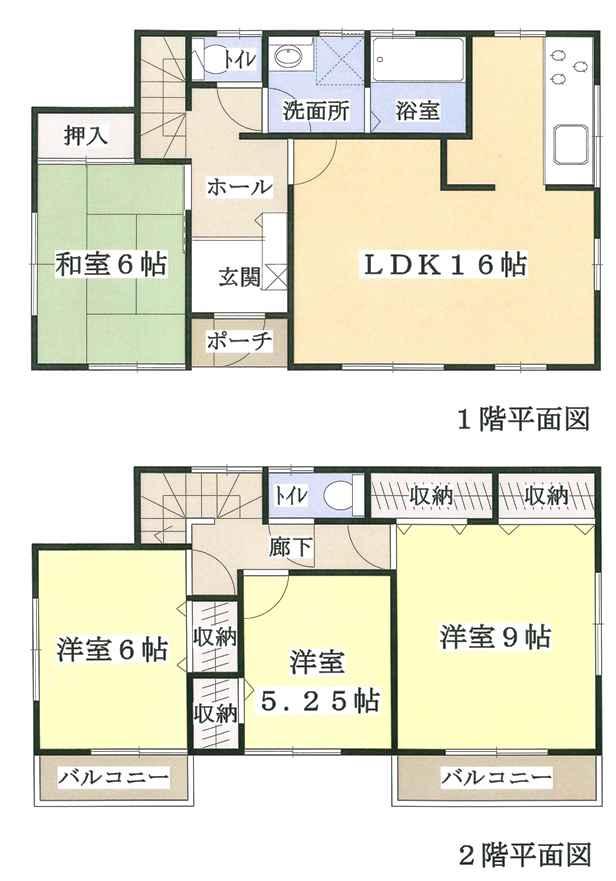 Floor plan. 26.2 million yen, 4LDK, Land area 193.09 sq m , Building area 102.67 sq m