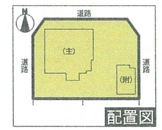 Compartment figure. 34,800,000 yen, 5LDK, Land area 519.02 sq m , Building area 181 sq m