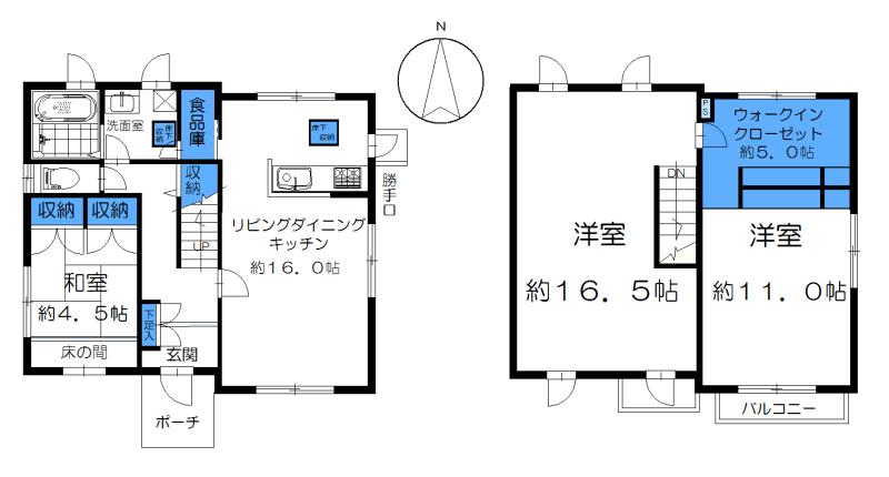 Floor plan. 19,800,000 yen, 2LDK + S (storeroom), Land area 262.23 sq m , Building area 119.24 sq m