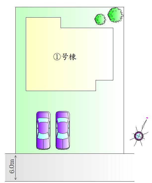 Compartment figure. 27,800,000 yen, 4LDK, Land area 172.85 sq m , Building area 105.99 sq m
