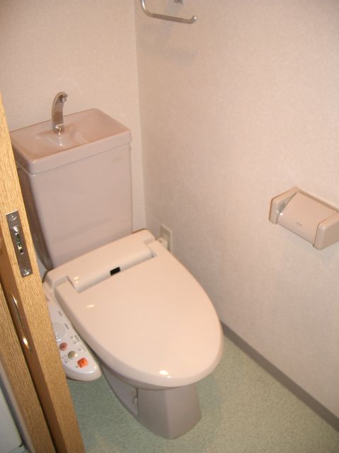 Toilet. Of popular equipment Washlet.