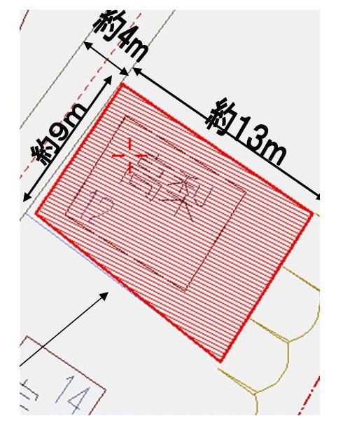 Compartment figure. Land price 6.5 million yen, Land area 125.61 sq m compartment view
