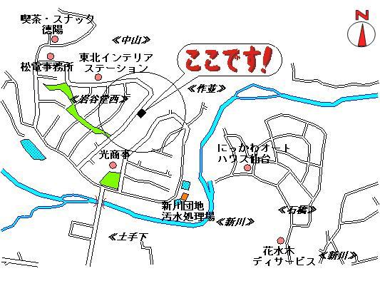 Local guide map. Information map