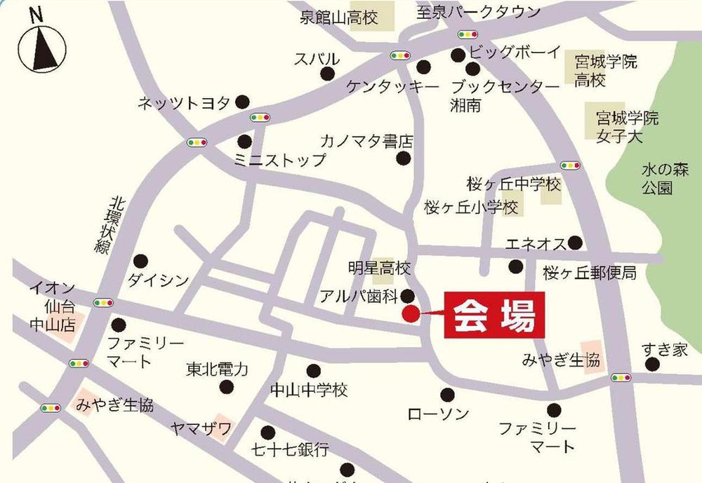 Local guide map
