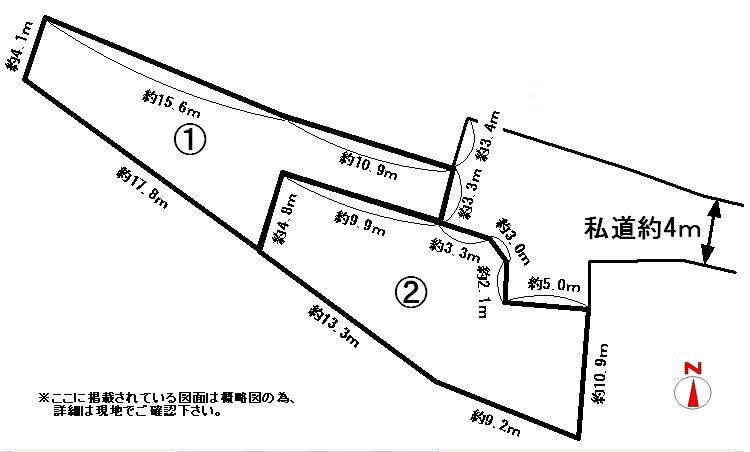 Compartment figure. Land price 19,280,000 yen, Land area 151.9 sq m
