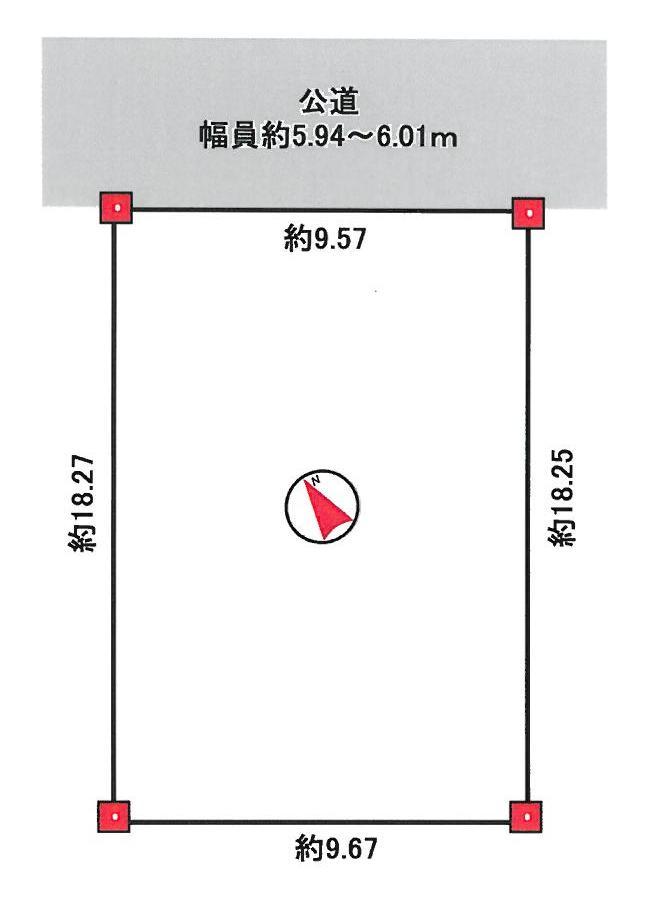 Land price 8.9 million yen, Land area 174.7 sq m