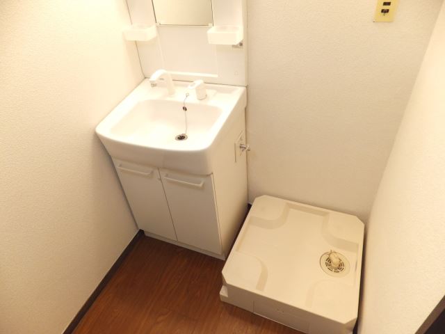 Washroom. With shampoo dresser. It will also be in the dressing room space.