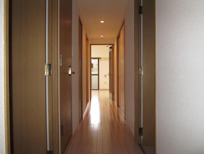Other introspection. Bright finish corridor