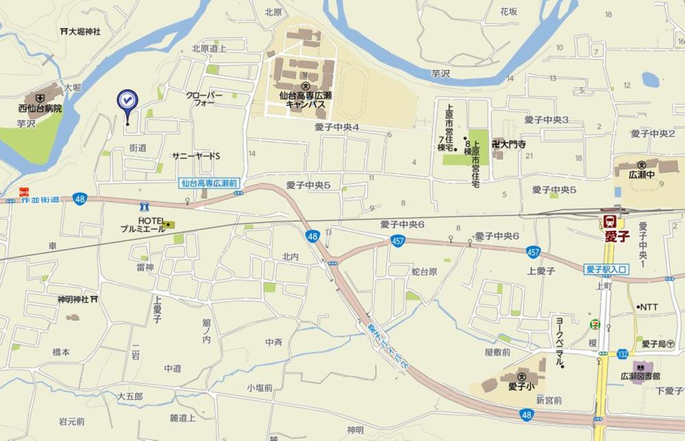Local guide map