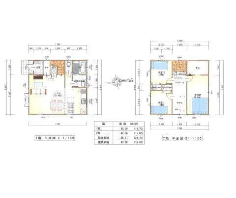 Floor plan. 25,500,000 yen, 3LDK, Land area 180.52 sq m , Building area 98.27 sq m