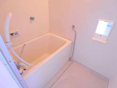 Bath. Bathroom has become separate from the toilet (^^)