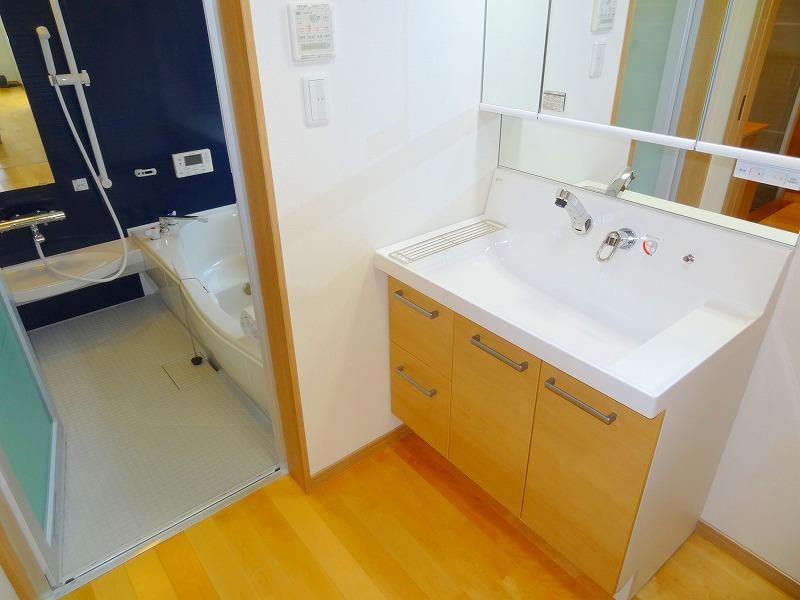 Wash basin, toilet