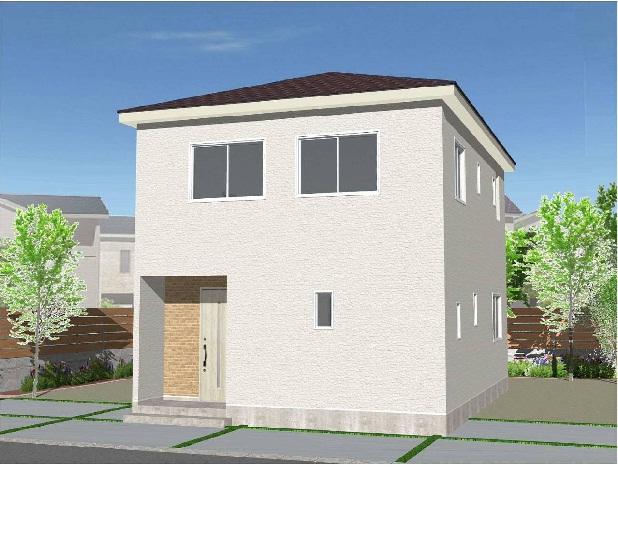 Rendering (appearance). (B Building) Rendering Building price 27,200,000 yen Building area 95.62 sq m