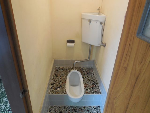 Toilet. Toilet of Japanese style.