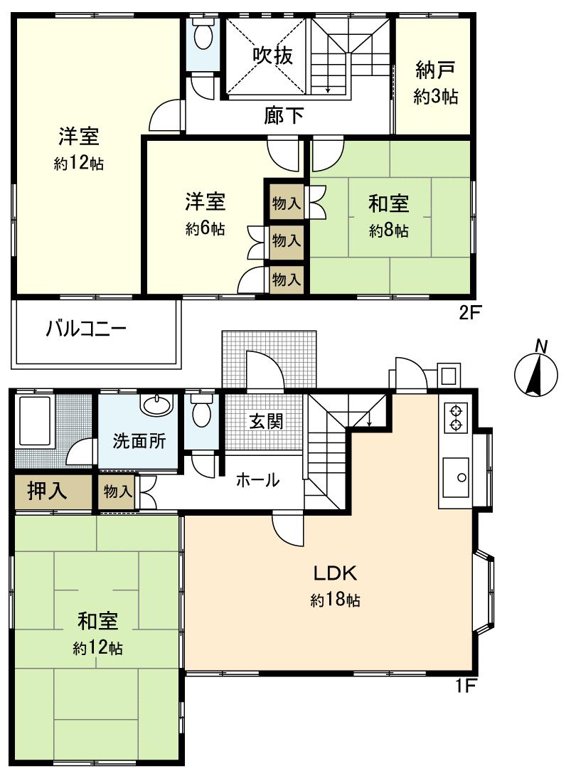 29,700,000 yen, 4LDK + S (storeroom), Land area 274.7 sq m , Building area 130.83 sq m