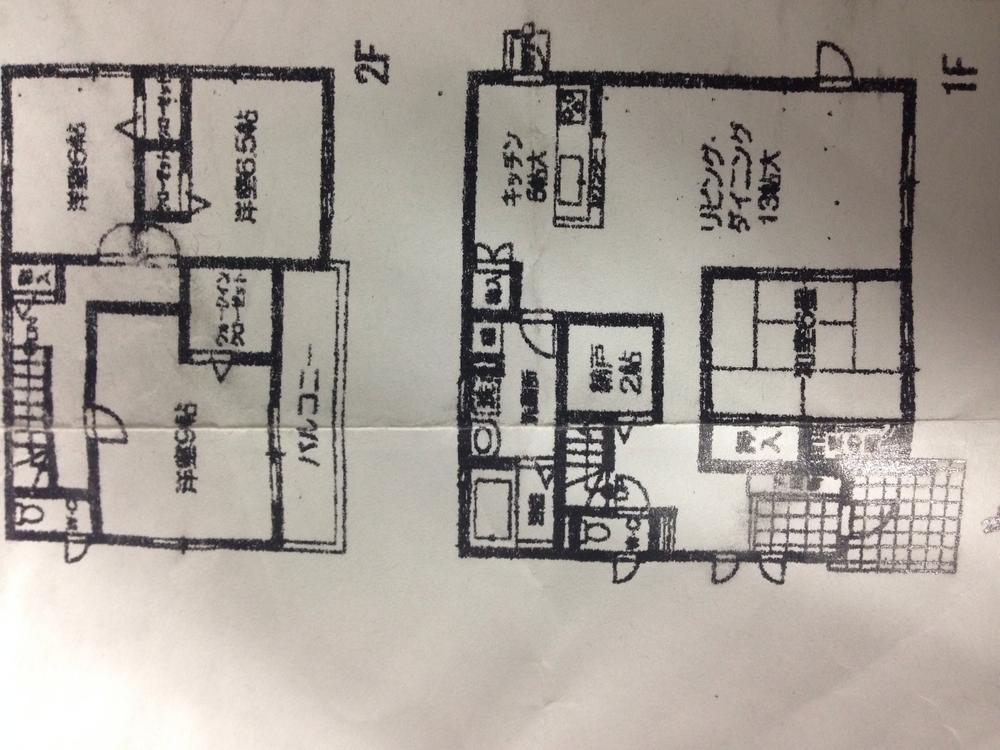 Floor plan. 26 million yen, 4LDK, Land area 66 sq m , Building area 33 sq m