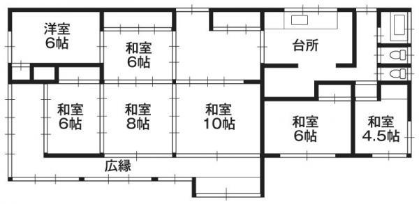Compartment figure. Land price 15 million yen, Land area 1052.67 sq m