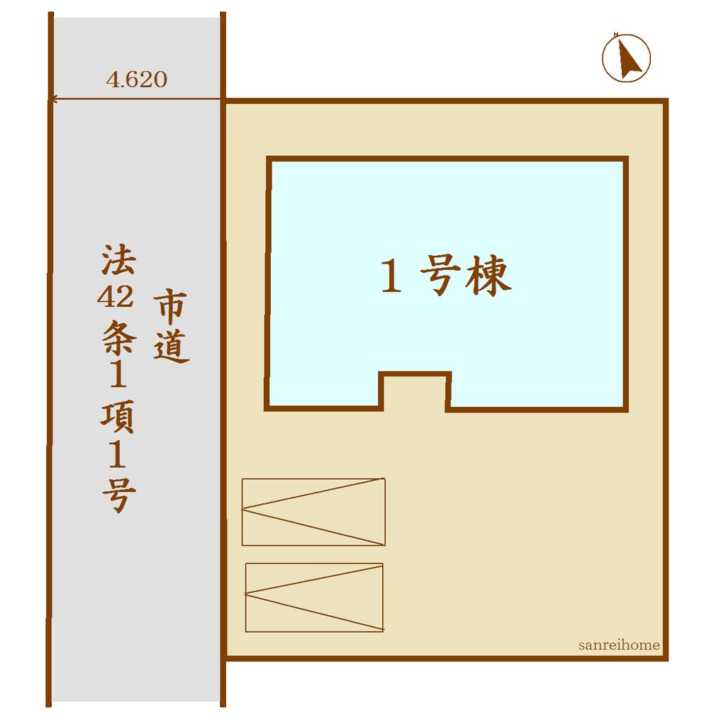 Compartment figure. 27,800,000 yen, 4LDK, Land area 171.13 sq m , Building area 105.16 sq m
