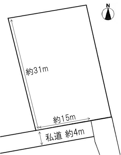 Compartment figure. Land price 7 million yen, Land area 658.89 sq m