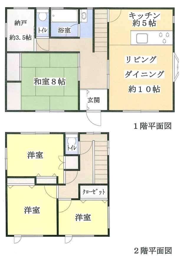 Floor plan. 19.6 million yen, 4LDK + S (storeroom), Land area 207.36 sq m , Building area 111.78 sq m