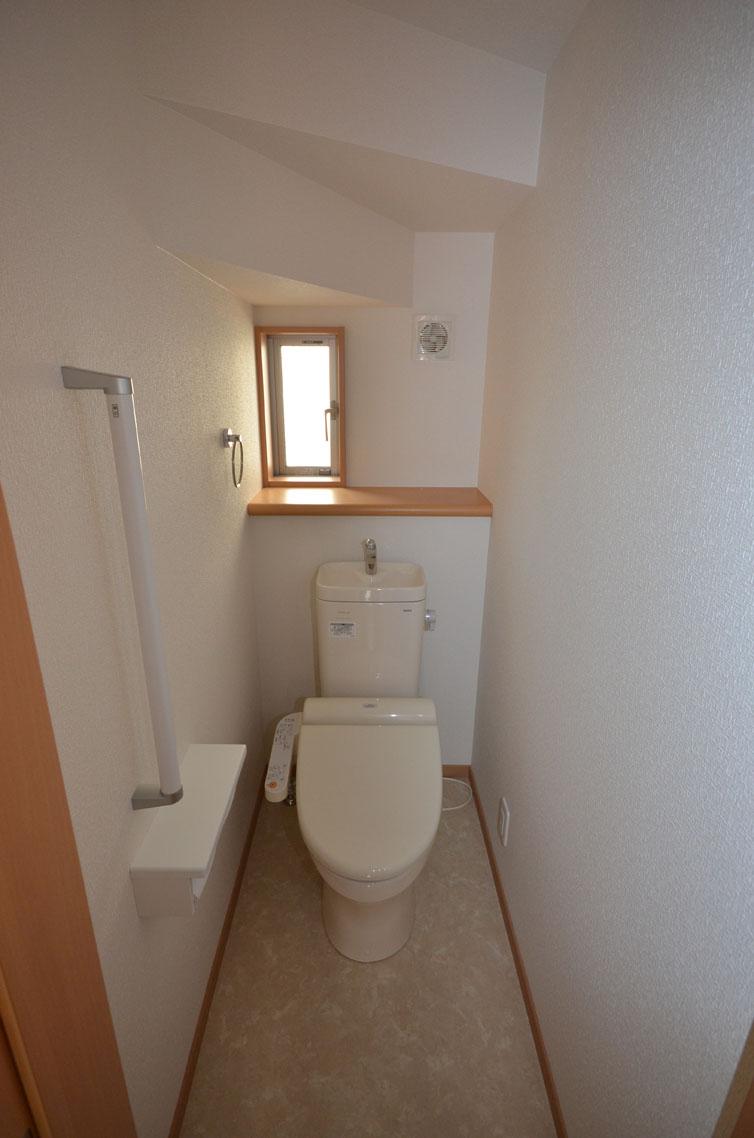 Toilet. Example of construction