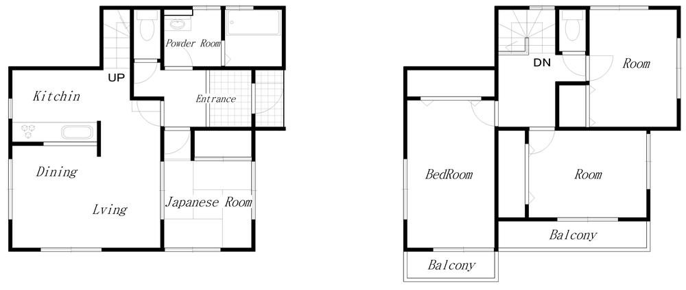 Floor plan. 29.4 million yen, 4LDK, Land area 231.55 sq m , Building area 96.88 sq m Nozomi Town Kamo I (remaining 1 buildings)