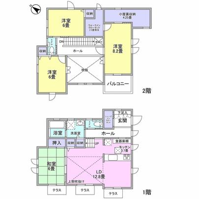 Floor plan.  ◆ Living atrium!   ◆ Cute adoption!