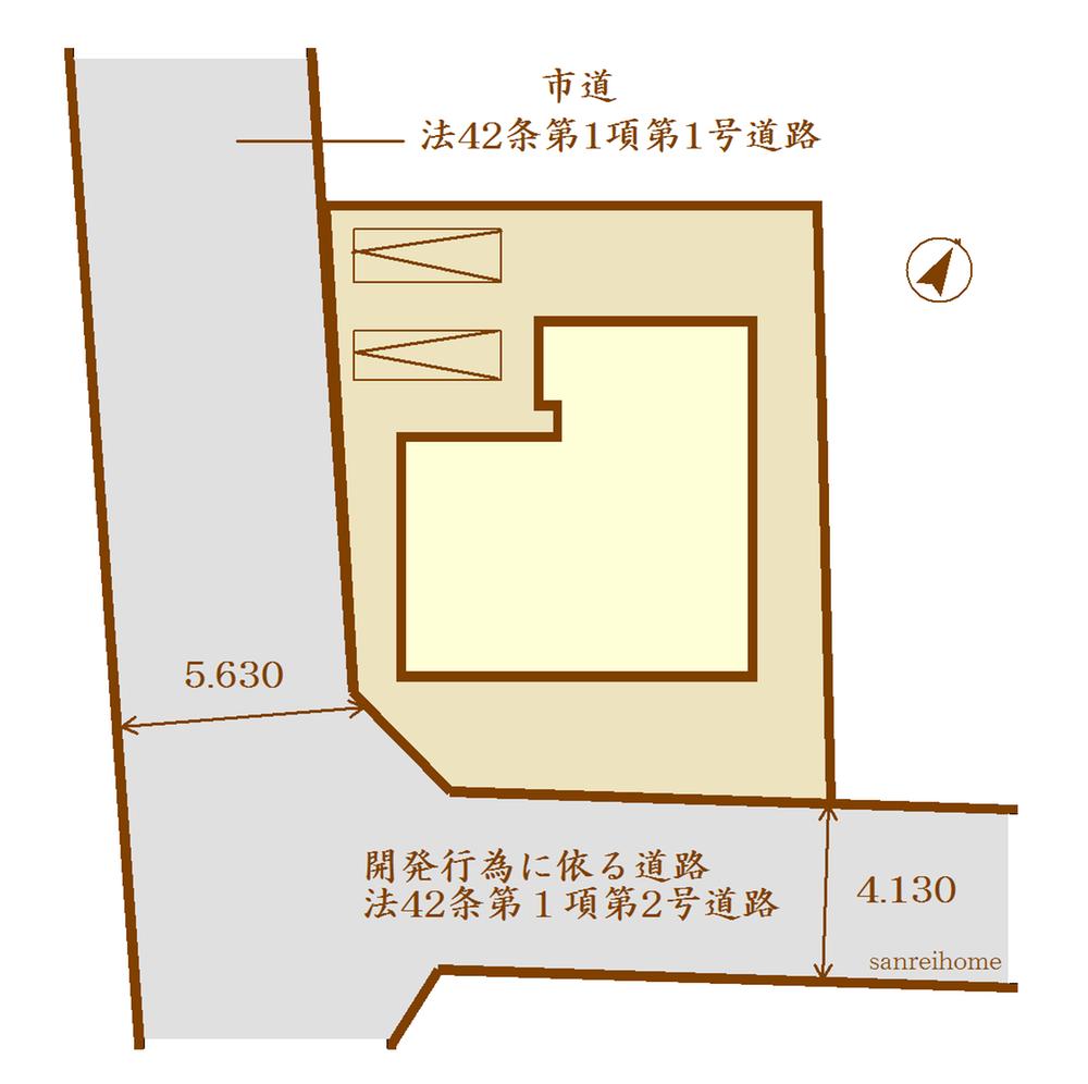 Compartment figure. 25,800,000 yen, 4LDK, Land area 151.4 sq m , Building area 106.82 sq m