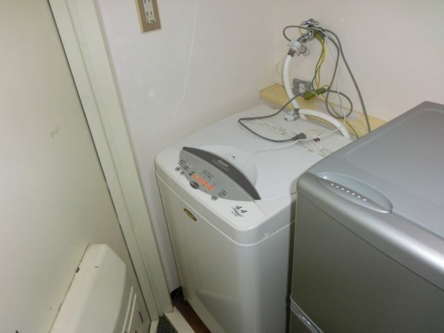 Other room space. It is convenient and comes with a washing machine.