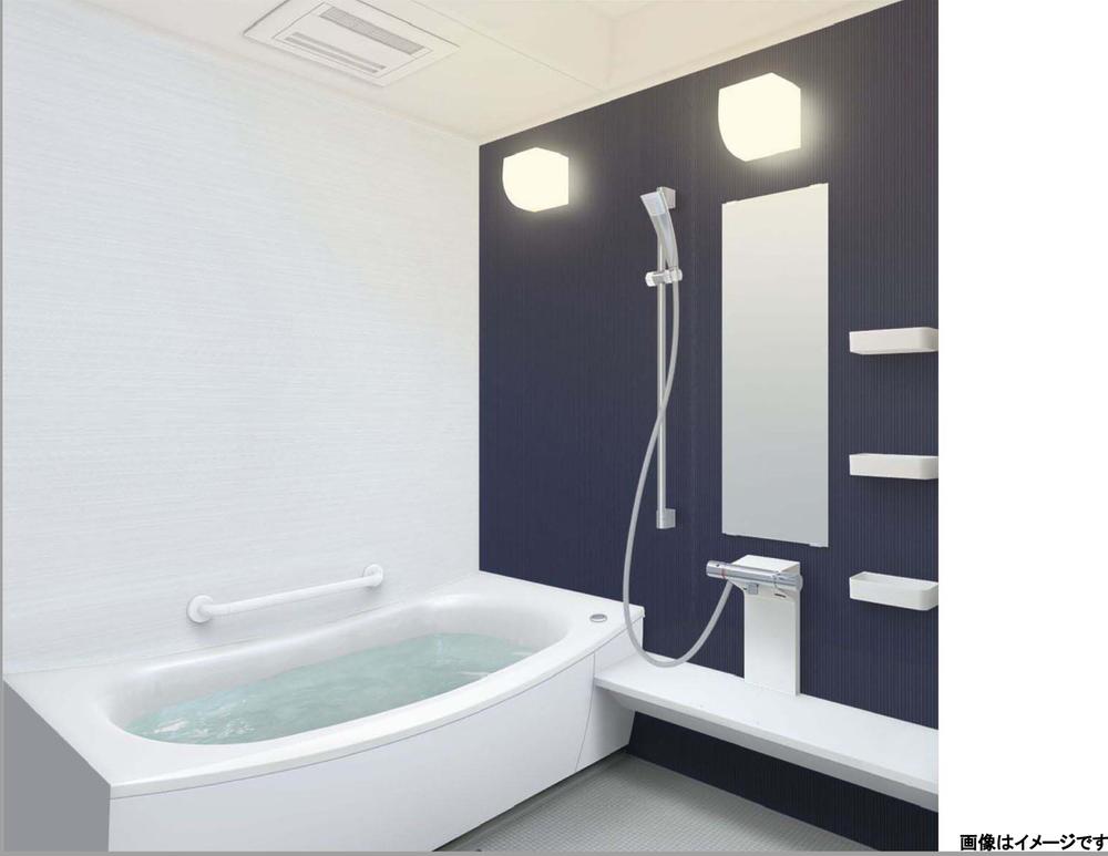 Same specifications photo (bathroom). All building common Air-in shower and a thermos tub features TOTO system bus Sazana  ※ This photograph is an image.