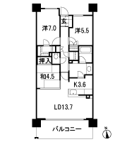Floor: 3LDK + W + FC, the occupied area: 78.19 sq m, Price: 31,980,000 yen