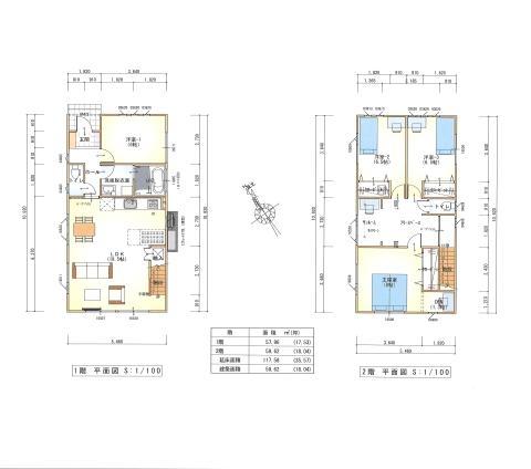 Floor plan. 29,700,000 yen, 4LDK, Land area 168.46 sq m , Building area 117.58 sq m