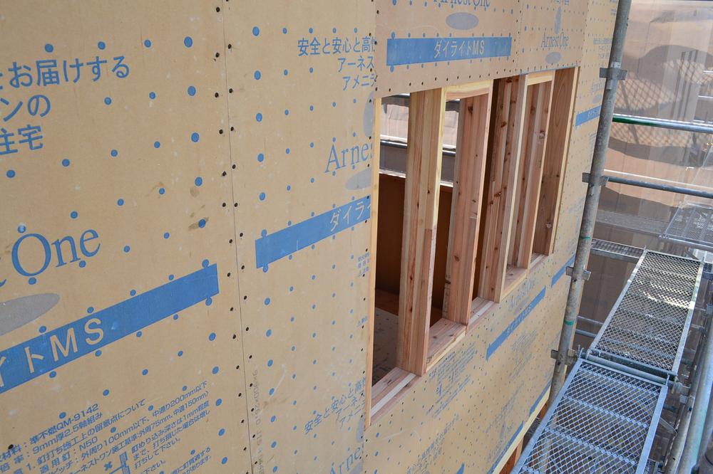 Model house photo. Using the Dairaito panel as a load-bearing surface material, Strong earthquake or disaster, Achieve a high-strength dwelling