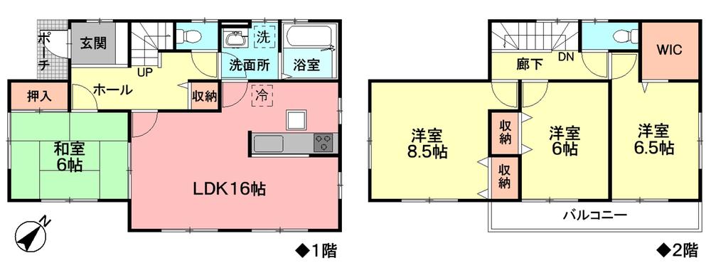 Floor plan. (7 Building), Price 24.5 million yen, 4LDK+S, Land area 179.24 sq m , Building area 105.15 sq m